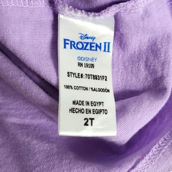Girl's Disney Frozen II T-Shirt Size 2T - Picture 5 of 6
